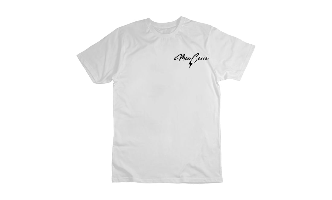 Max Sarre LOGO WHITE TEE